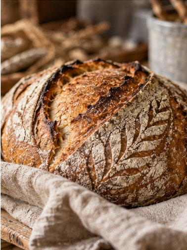 Pandan sourdough